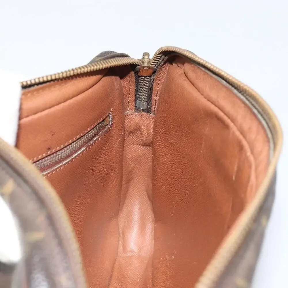 Louis Vuitton Monogram Marly Dragonne GM Clutch Bag Brown